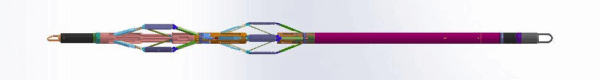 Eight-Arm Dual-Layer Push-Pull Caliper